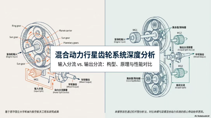 功率分流混合动力结构深度解析